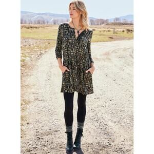 Peruvian Connection Alpine Flower Tunic